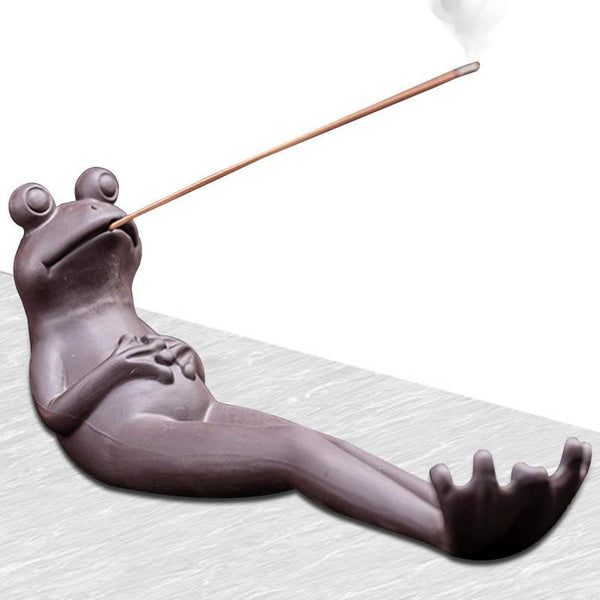 Frog Incense Stick Holder - Yogi Emporium